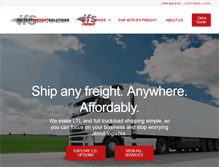 Tablet Screenshot of ifsfreight.com